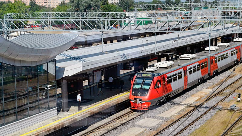 РЖД возобновила движение 80% поездов